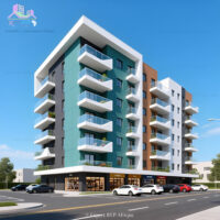 R+6, 24 Appartements +Espace commercial (IL6017)