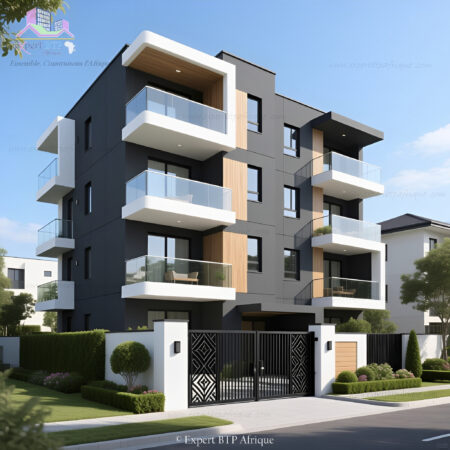 R+3, 08 Appartements / 04 𝘈𝘱𝘱𝘢𝘳𝘵𝘦𝘮𝘦𝘯𝘵𝘴 + 08 𝘚𝘵𝘶𝘥𝘪𝘰𝘴