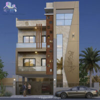 R+2, 05 Appartements +02 Studios +Parking  & Toiture Terrasse (IL2013)