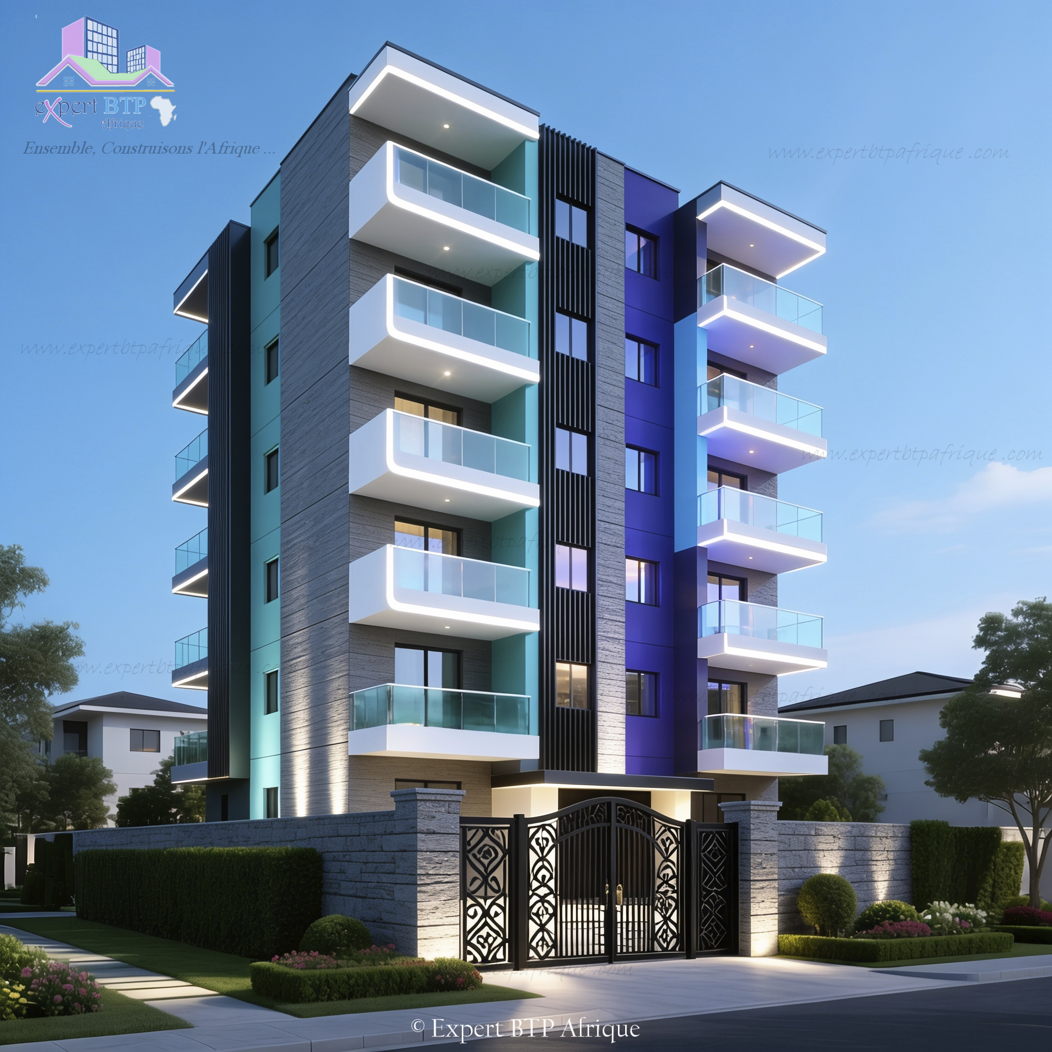 R+5, 12 Appartements (IL5028)
